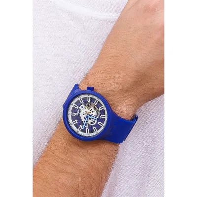 Swatch ISWATCH BLUE Unisex Watch